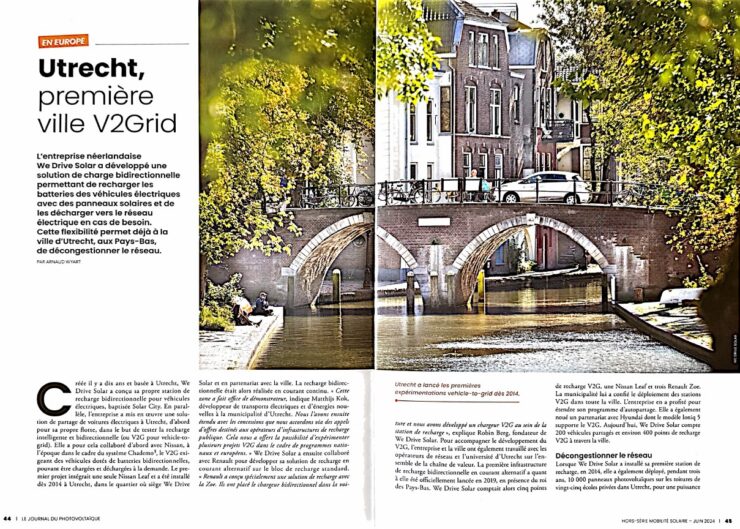 Artikel in e Journal du Photovoltaique