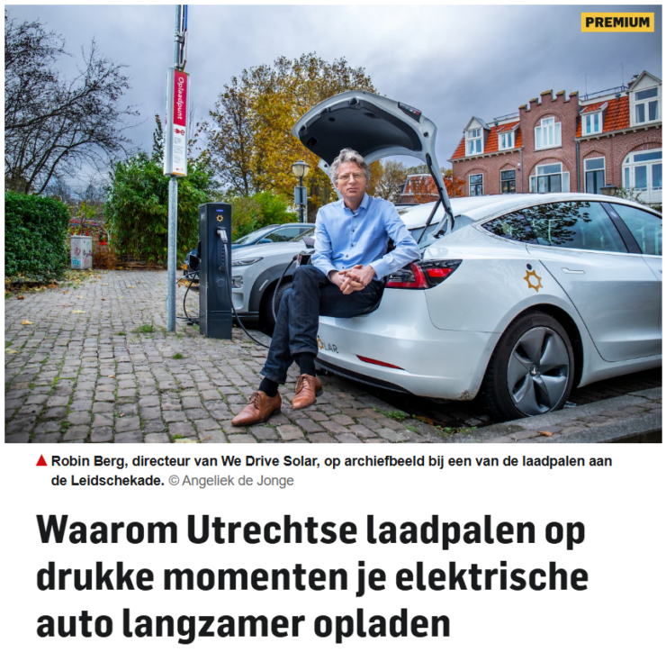 waarom Utrechtse laadpalen